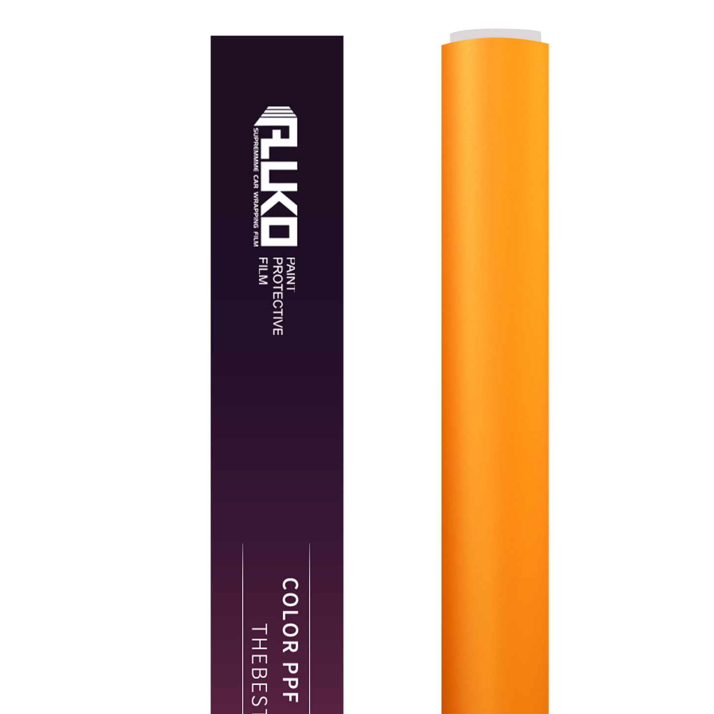 TPU Ultimate Flat Gold Orange Colored PPF Paint Protection Film product image 2 - Veloro paint protection film