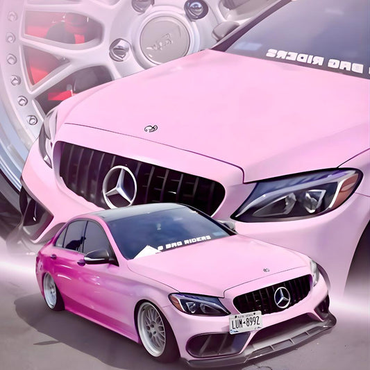 Pink to Pink Gradient Custom Car Wraps product image 2 - Veloro automotive vinyl wrap