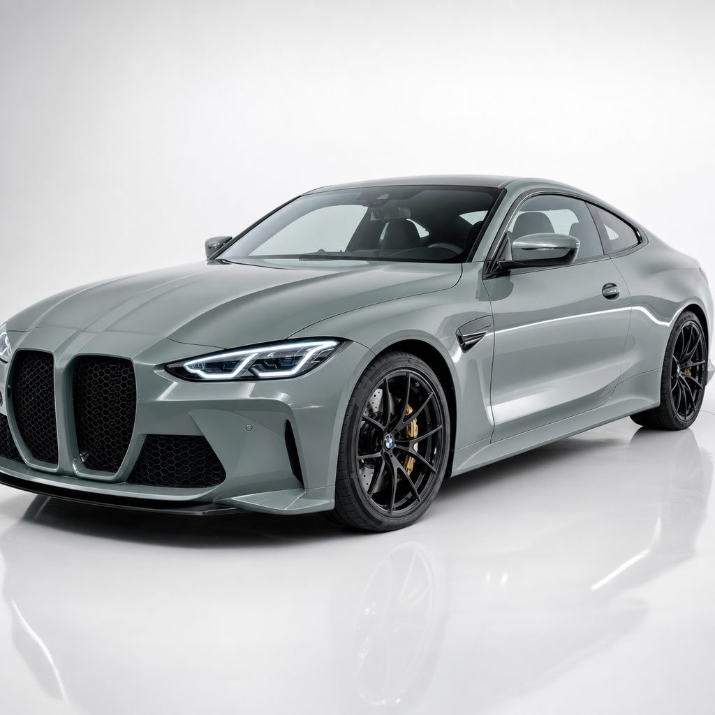 Arabian Grey gloss colored PPF wrapped on a BMW M4 | Veloro