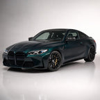 British Green gloss colored PPF wrapped on a BMW M4 | Veloro