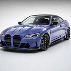 Bright Manta Purple gloss colored PPF wrapped on a BMW M4 | Veloro