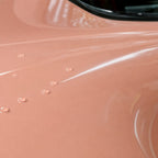 Close-up of Carnation Pink gloss colored PPF surface texture | Veloro