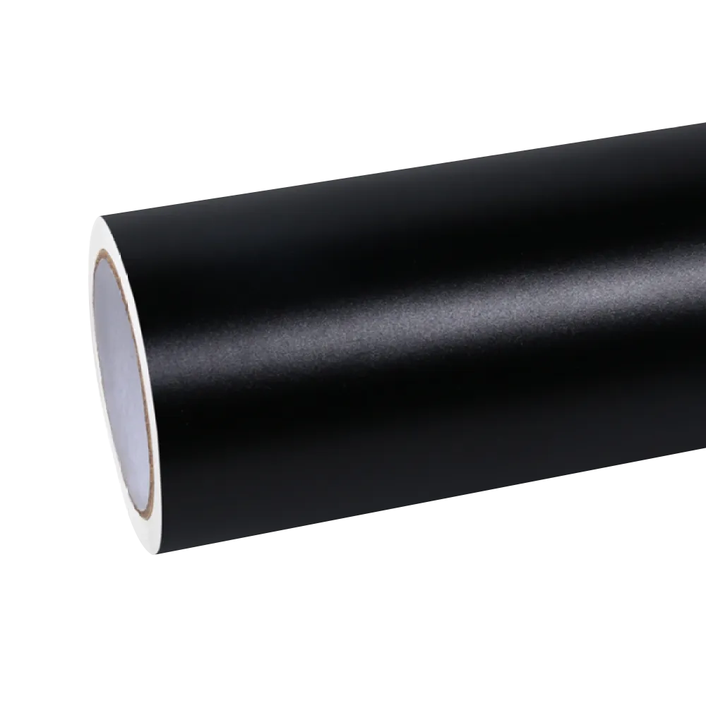 Ultra Matte Black Car Vinyl Wrap Tesla BMW PET product image 2 - Veloro matte vinyl wrap