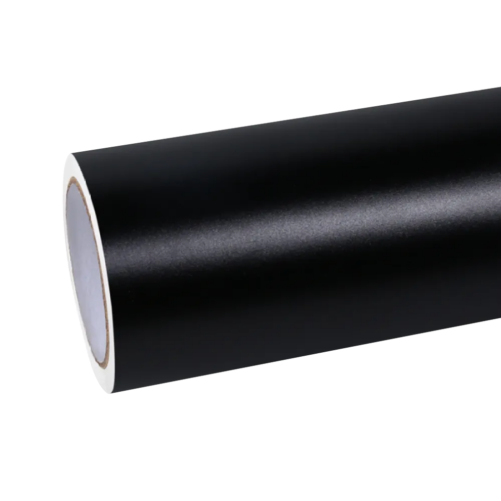 Ultra Matte Black Car Vinyl Wrap Tesla BMW PET product image 2 - Veloro matte vinyl wrap