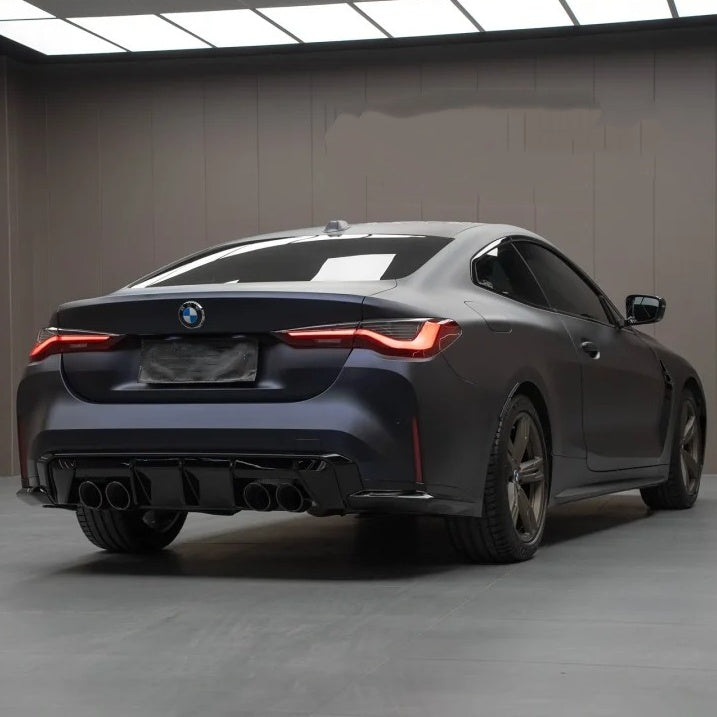 Best Matte Dark Blue Car Vinyl Wrap PET product image 7 - Veloro matte vinyl wrap