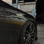 Gloss Metallic Diamond Graphite Grey Car Vinyl Wrap BMW PET product image 10 - Veloro metallic vinyl wrap