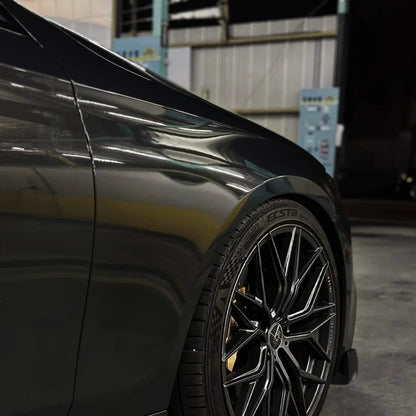 Gloss Metallic Diamond Graphite Grey Car Vinyl Wrap BMW PET product image 10 - Veloro metallic vinyl wrap