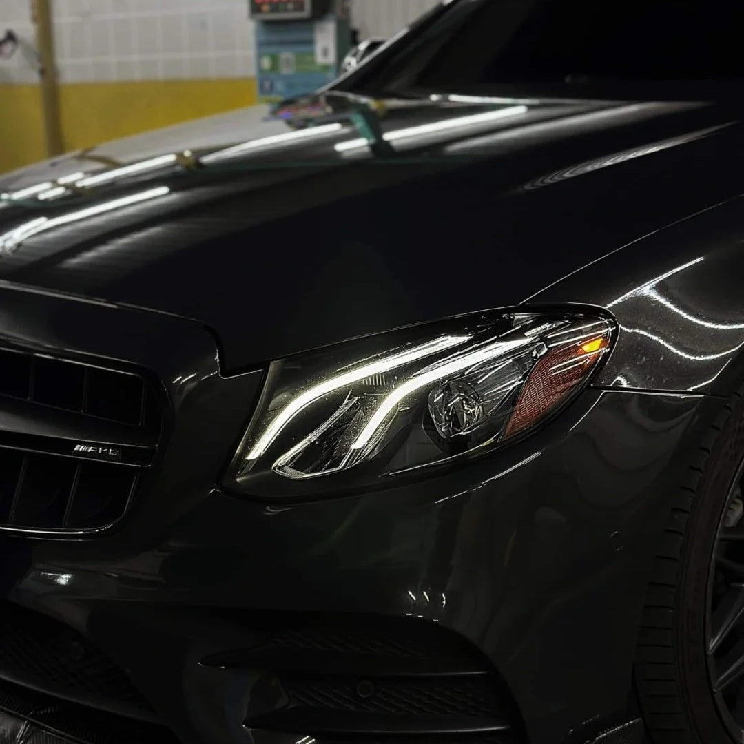 Gloss Metallic Diamond Graphite Grey Car Vinyl Wrap BMW PET product image 9 - Veloro metallic vinyl wrap