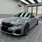 BMW Nardo Grey Car Vinyl Wrap PET product image 4 - Veloro automotive vinyl wrap