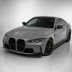 Self Healing Nardo Gray PPF gloss colored PPF wrapped on a BMW M4 | Veloro