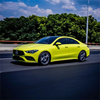 Gloss Acid Green Car Vinyl Wrap PET product image 2 - Veloro gloss vinyl wrap