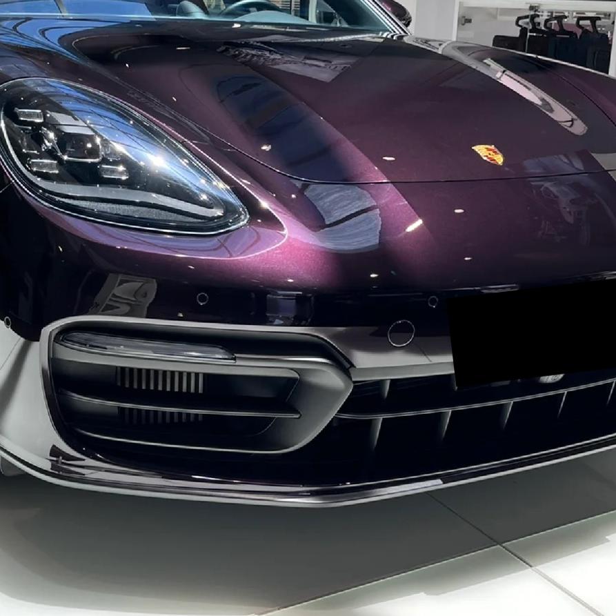 Gloss Amethyst Purple Car Vinyl Wrap Porsche PET product image 6 - Veloro gloss vinyl wrap