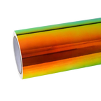 Gloss Ammolite Gem Green Holographic Chrome Laser Car Vinyl Wrap product image 2 - Veloro chrome vinyl wrap
