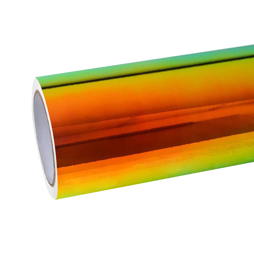 Gloss Ammolite Gem Green Holographic Chrome Laser Car Vinyl Wrap product image 2 - Veloro chrome vinyl wrap