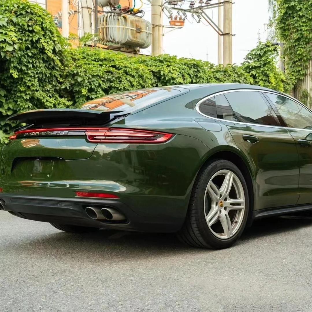 Gloss Anderberg Green Car Vinyl Wrap PET product image 7 - Veloro gloss vinyl wrap