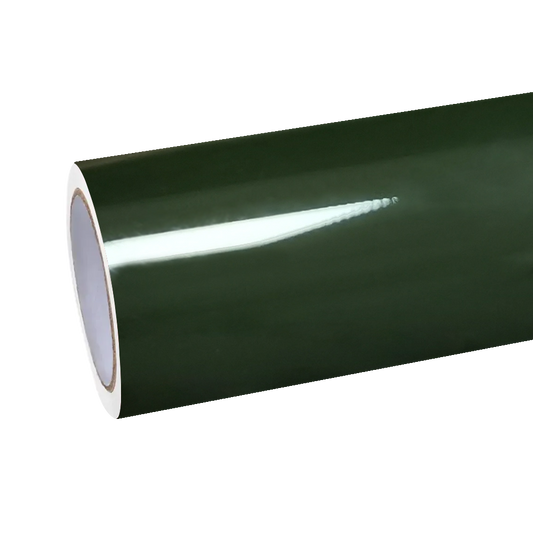 Gloss Anderberg Green Car Vinyl Wrap PET