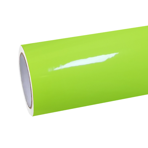 Gloss Apple Green Car Vinyl Wrap PET