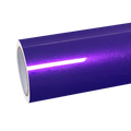 Glossy Metallic Royalty Purple Explosion Purple Vinyl Wrap PET