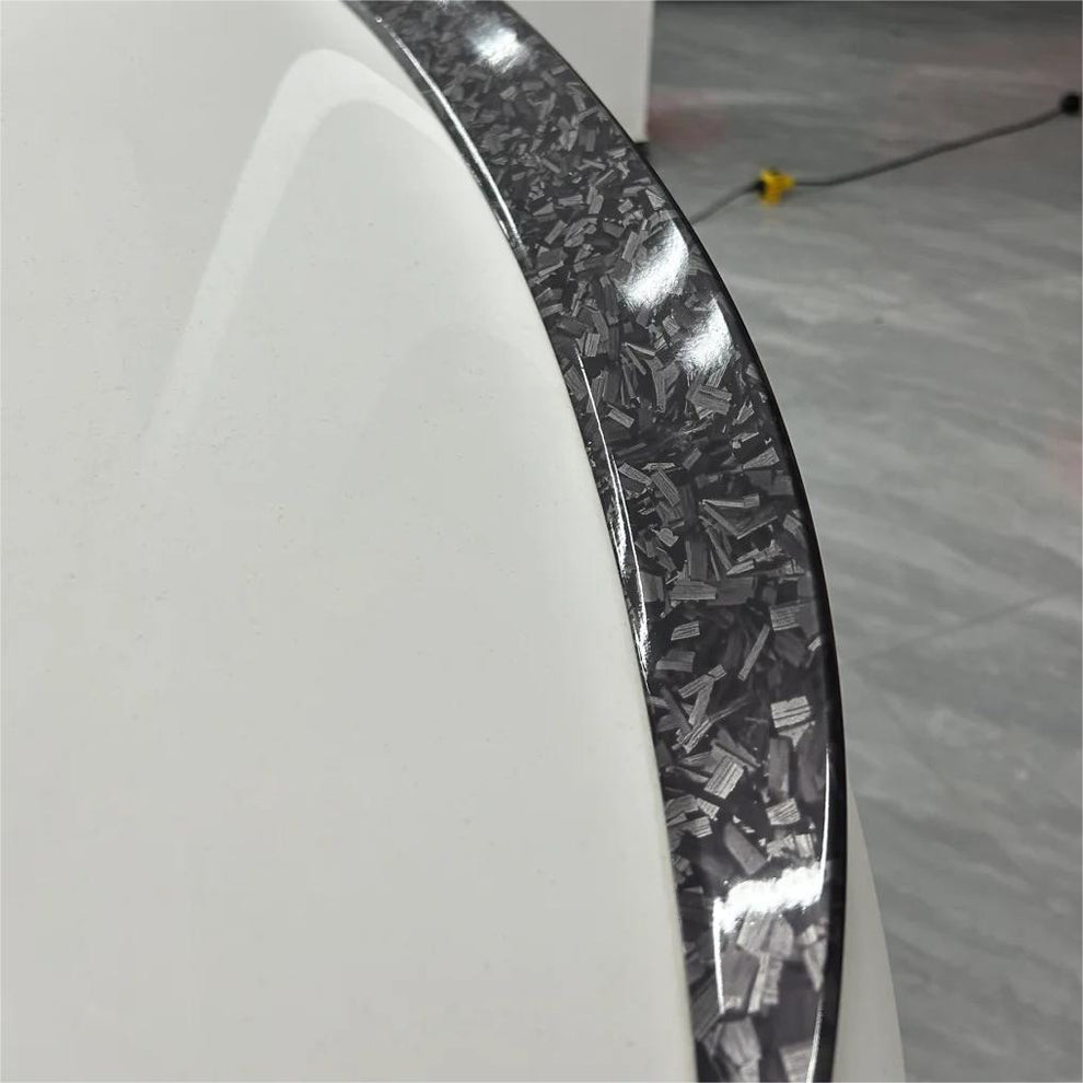 Gloss Black Forged Carbon Car Vinyl Wrap PET product image 6 - Veloro carbon fiber vinyl wrap