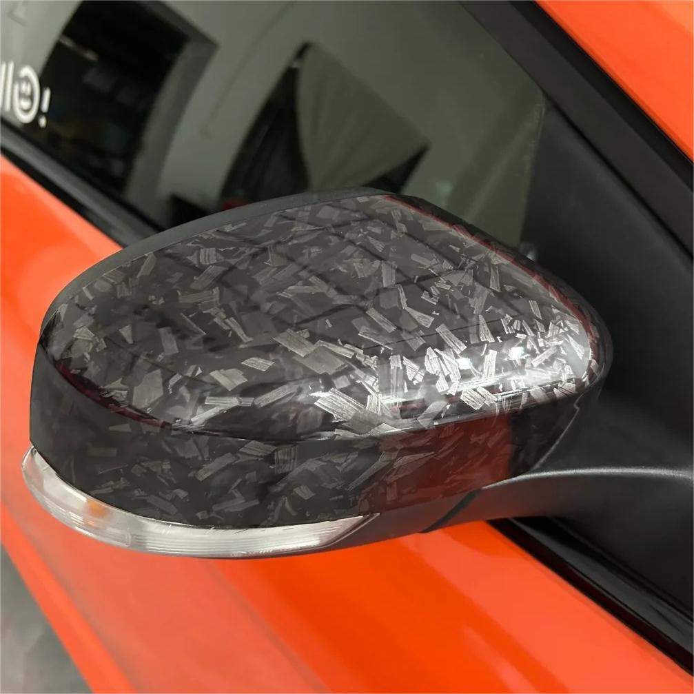 Gloss Black Forged Carbon Car Vinyl Wrap PET product image 9 - Veloro carbon fiber vinyl wrap