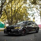 Gloss Black Forged Carbon Car Vinyl Wrap PET product image 2 - Veloro carbon fiber vinyl wrap