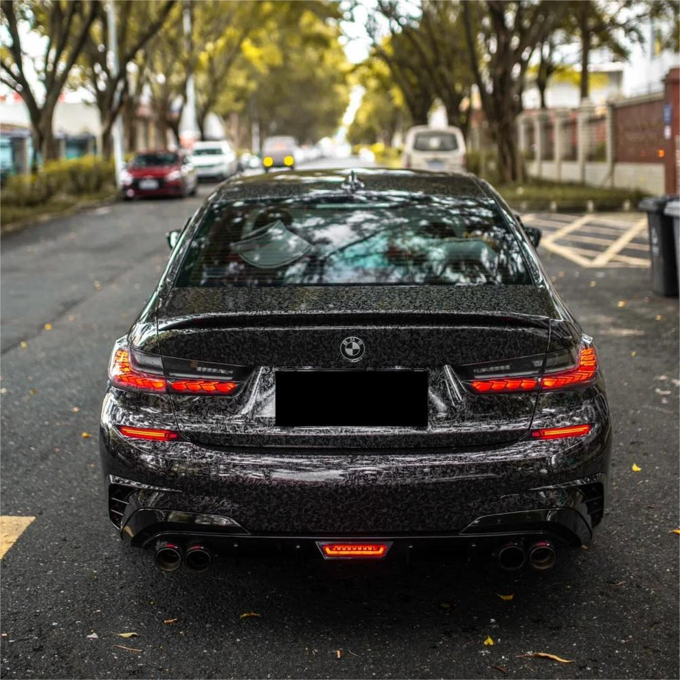 Gloss Black Forged Carbon Car Vinyl Wrap PET product image 5 - Veloro carbon fiber vinyl wrap