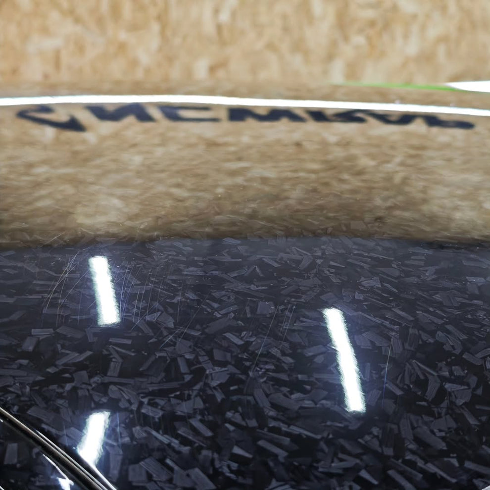 Gloss Black Forged Carbon Car Vinyl Wrap PET product image 11 - Veloro carbon fiber vinyl wrap