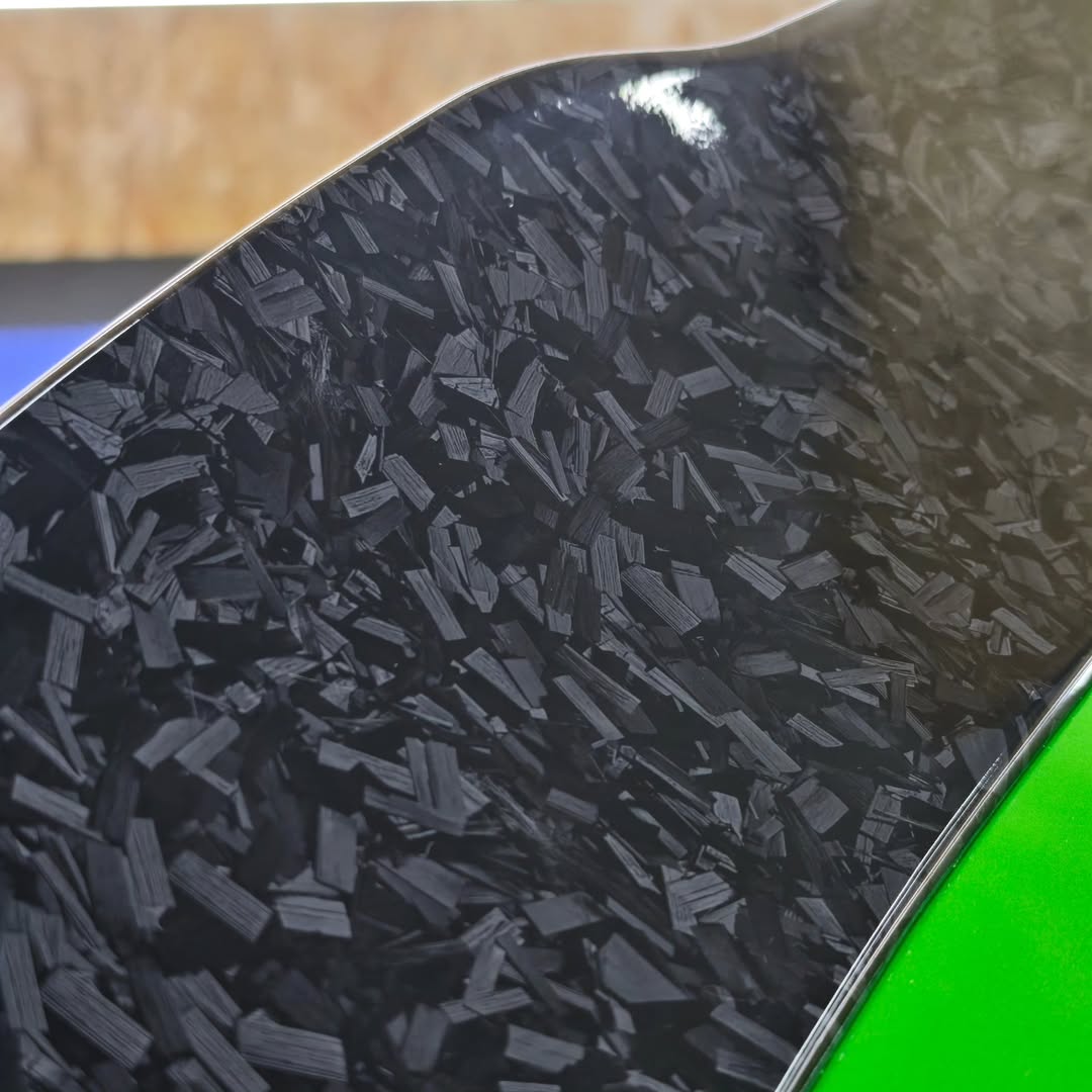 Gloss Black Forged Carbon Car Vinyl Wrap PET product image 10 - Veloro carbon fiber vinyl wrap
