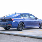 Gloss Blue Forged Carbon Fiber Car Vinyl Wrap PET product image 10 - Veloro carbon fiber vinyl wrap