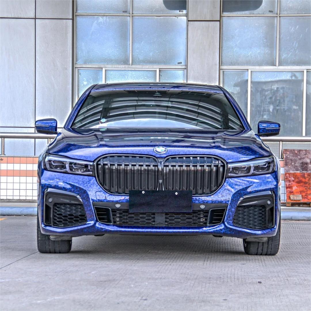 Gloss Blue Forged Carbon Fiber Car Vinyl Wrap PET product image 6 - Veloro carbon fiber vinyl wrap
