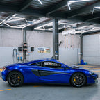 Gloss Metallic Ocean Deep Blue Car Vinyl Wrap PET product image 8 - Veloro metallic vinyl wrap