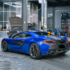 Gloss Metallic Ocean Deep Blue Car Vinyl Wrap PET product image 10 - Veloro metallic vinyl wrap