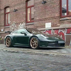 Gloss Brewster Green Car Vinyl Wrap PET product image 2 - Veloro gloss vinyl wrap