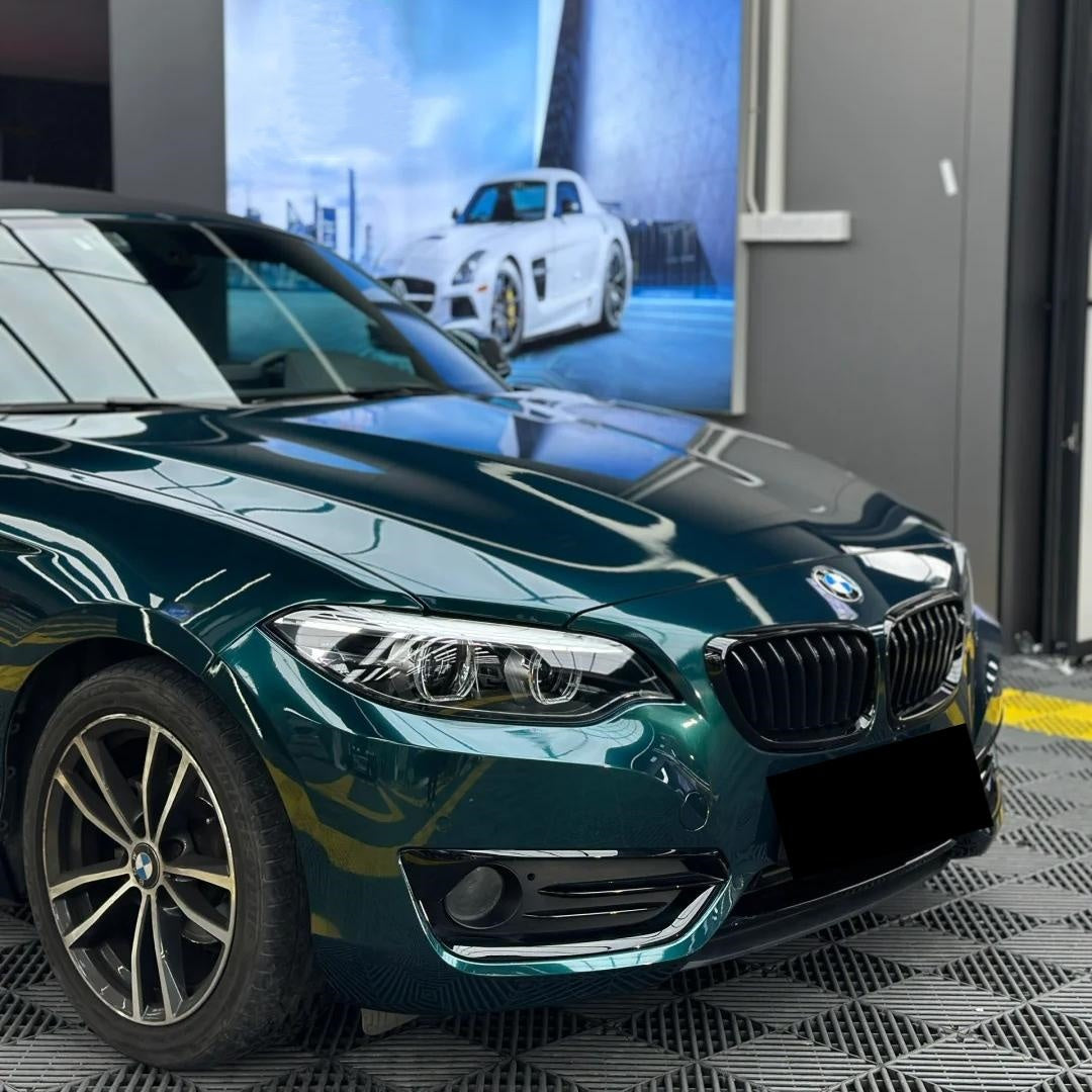 Gloss British Racing Green Car Vinyl Wrap PET product image 5 - Veloro gloss vinyl wrap
