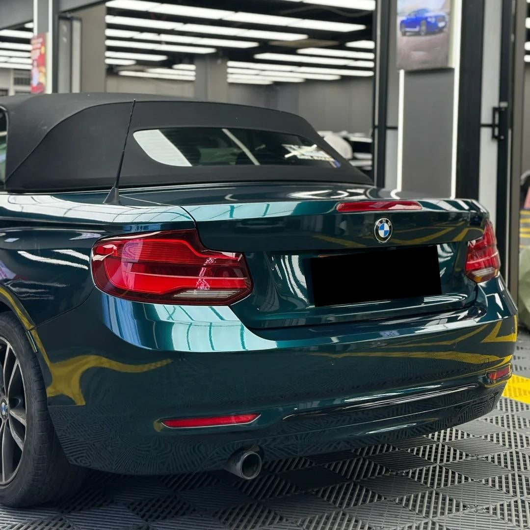 Gloss British Racing Green Car Vinyl Wrap PET product image 7 - Veloro gloss vinyl wrap