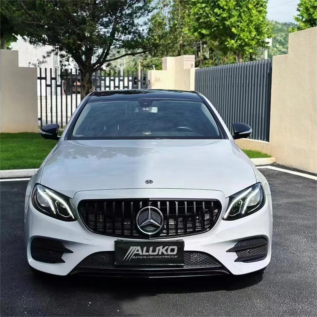 Gloss Brooklyn Grey Car Vinyl Wrap PET product image 3 - Veloro gloss vinyl wrap