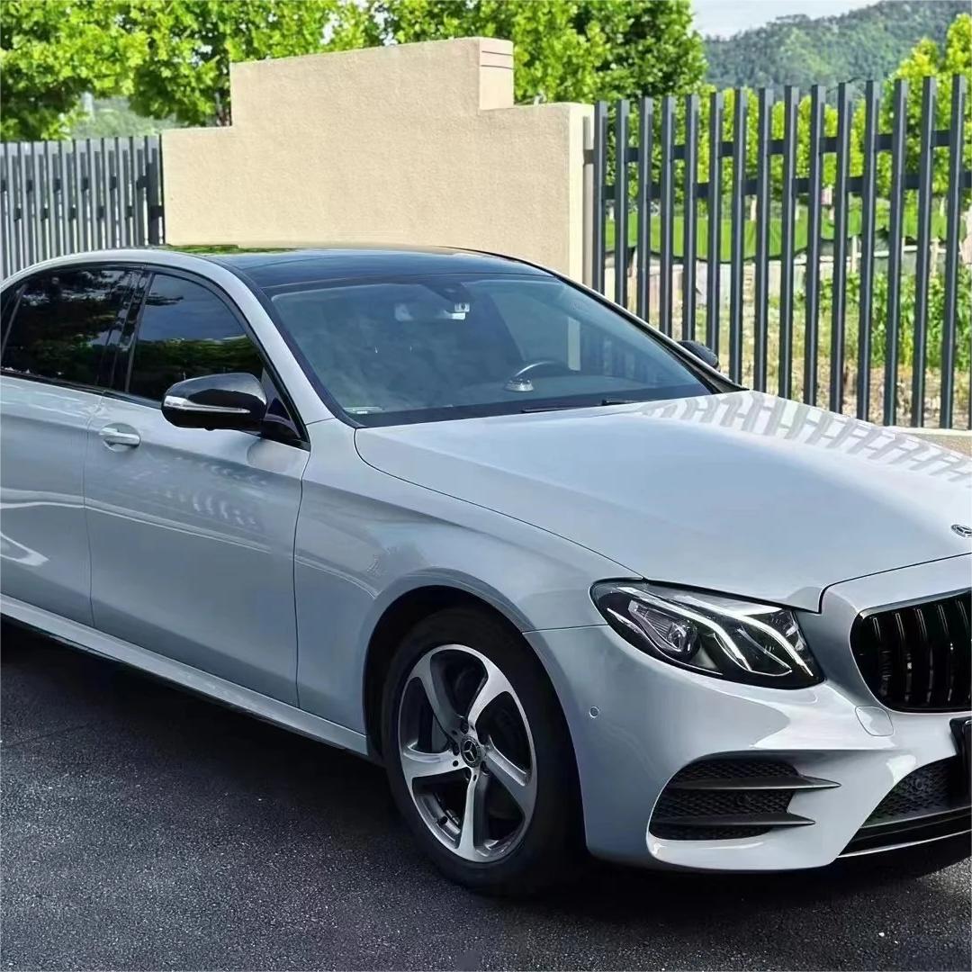 Gloss Brooklyn Grey Car Vinyl Wrap PET product image 4 - Veloro gloss vinyl wrap