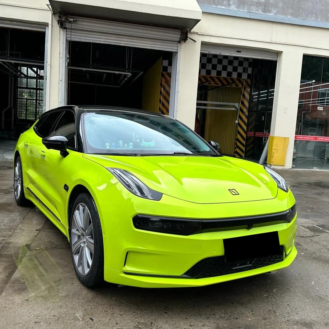 Gloss Bur Green Car Vinyl Wrap Sale product image 2 - Veloro gloss vinyl wrap