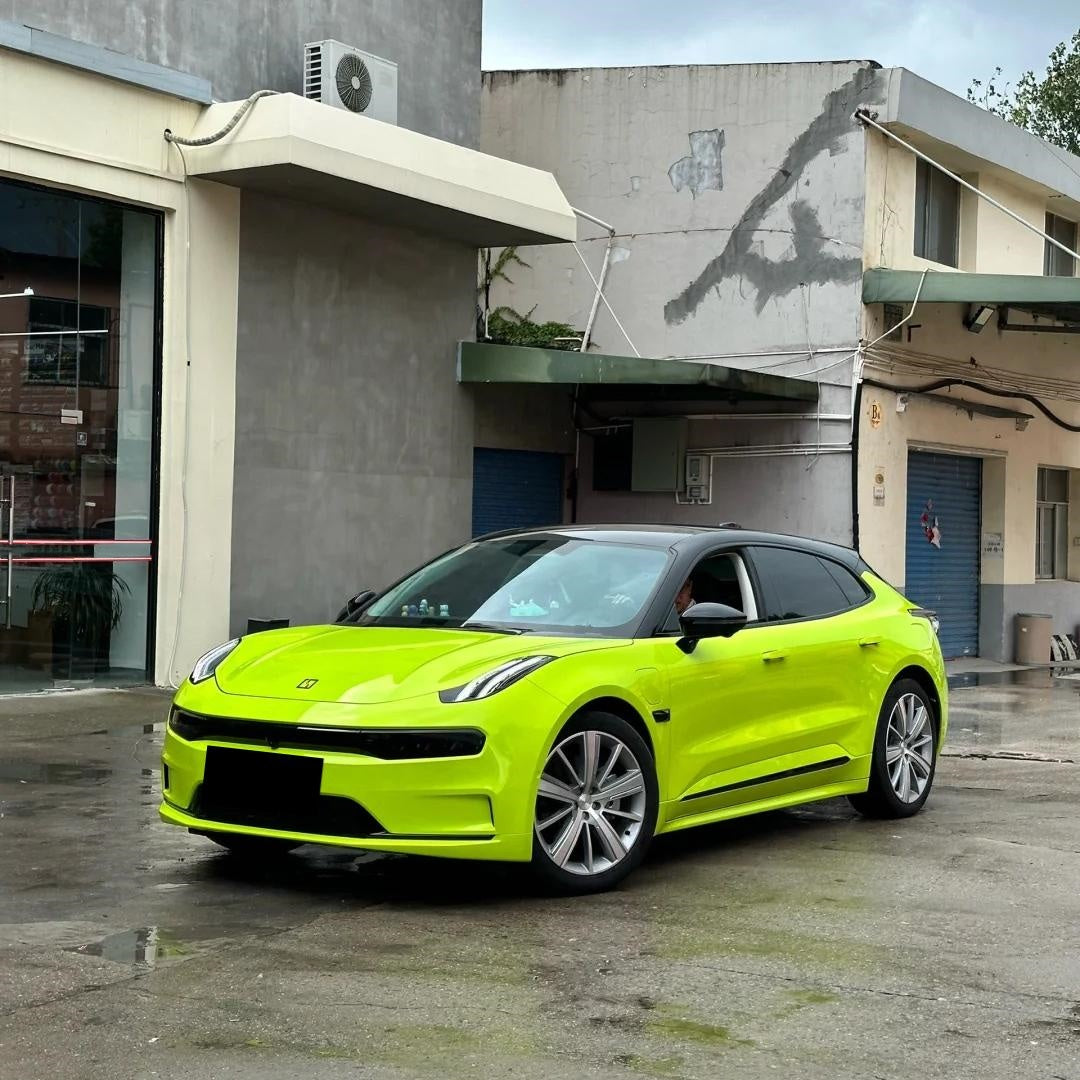 Gloss Bur Green Car Vinyl Wrap Sale product image 3 - Veloro gloss vinyl wrap