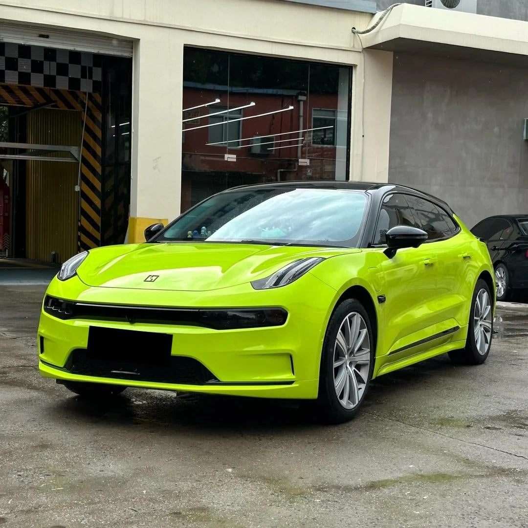 Gloss Bur Green Car Vinyl Wrap Sale product image 4 - Veloro gloss vinyl wrap