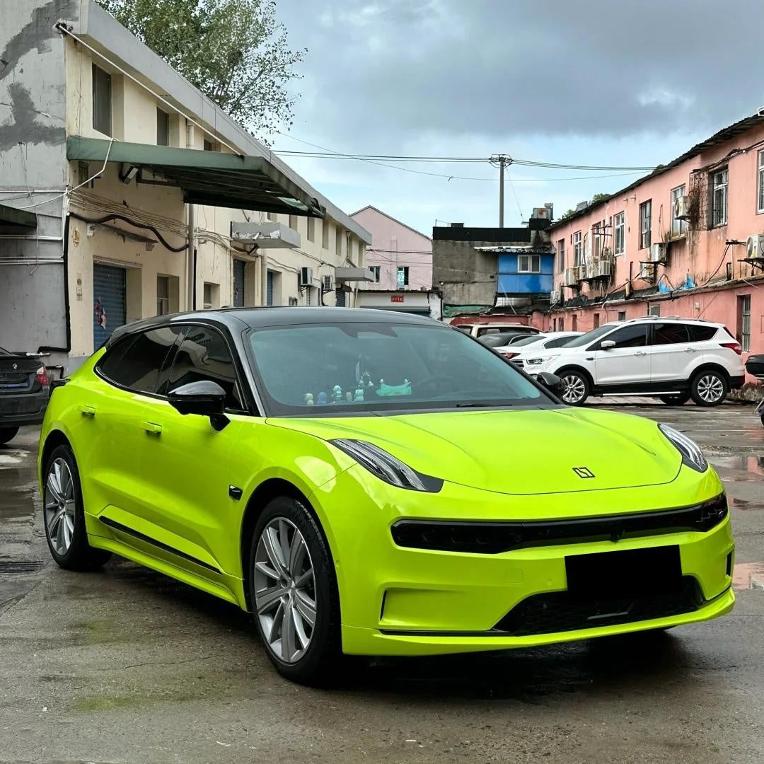 Gloss Bur Green Car Vinyl Wrap Sale product image 5 - Veloro gloss vinyl wrap