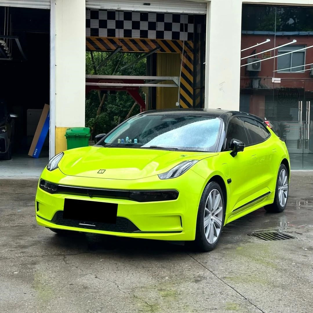 Gloss Bur Green Car Vinyl Wrap Sale product image 7 - Veloro gloss vinyl wrap