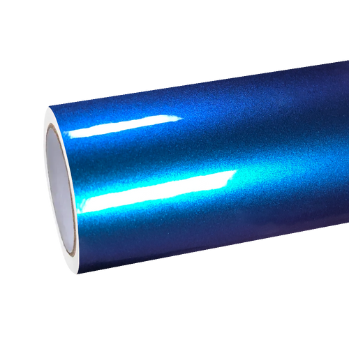 Gloss Chameleon Blue Purple Car Vinyl Wrap