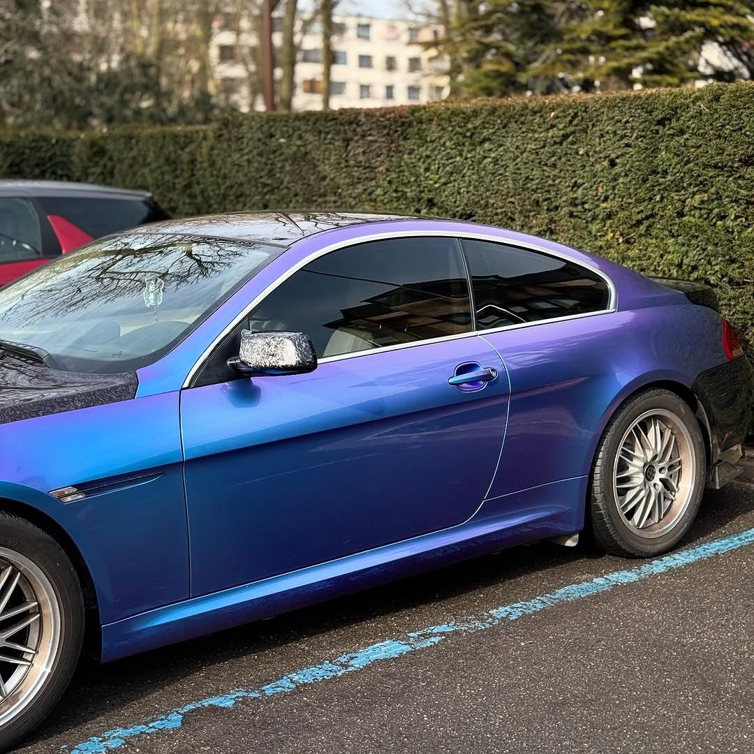 Gloss Chameleon Blue Purple Car Vinyl Wrap product image 3 - Veloro color shift vinyl wrap