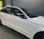 Gloss Chameleon Purple White Car Vinyl Wrap PET product image 4 - Veloro color shift vinyl wrap