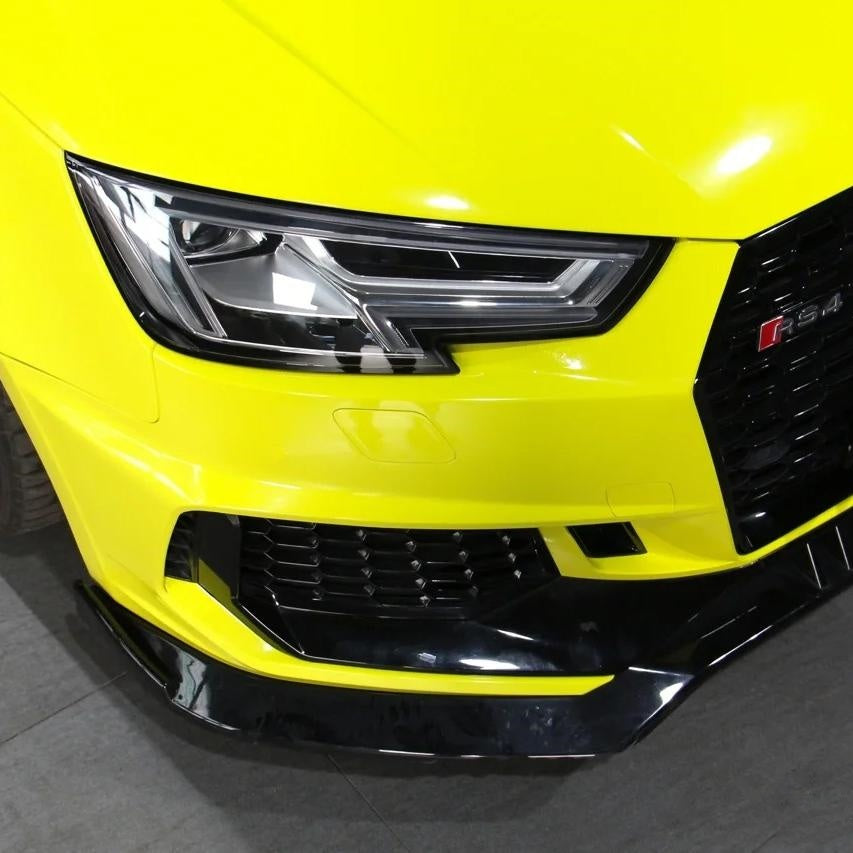 Gloss Lemon Yellow Car Vinyl Wrap product image 4 - Veloro gloss vinyl wrap