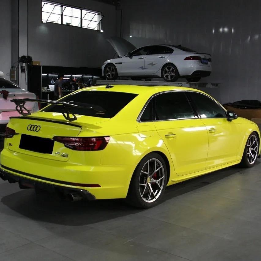 Gloss Lemon Yellow Car Vinyl Wrap product image 5 - Veloro gloss vinyl wrap