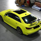 Gloss Lemon Yellow Car Vinyl Wrap product image 7 - Veloro gloss vinyl wrap