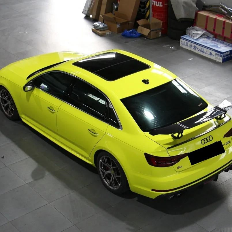 Gloss Lemon Yellow Car Vinyl Wrap product image 7 - Veloro gloss vinyl wrap