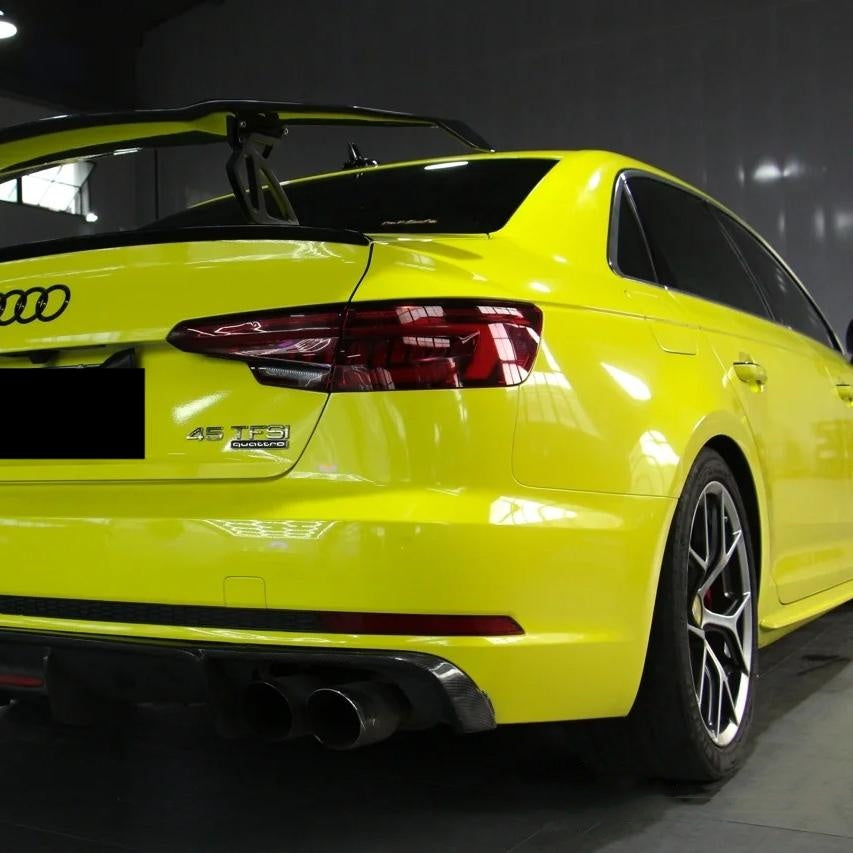 Gloss Lemon Yellow Car Vinyl Wrap product image 8 - Veloro gloss vinyl wrap